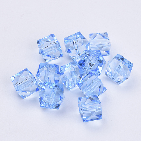Transparent Acrylic Beads TACR-Q259-10mm-V41-1