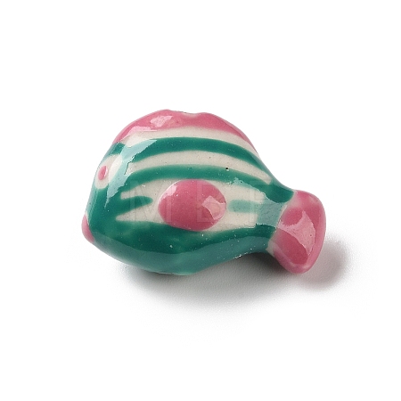 Handmade Porcelain Beads PORC-Z006-02B-1