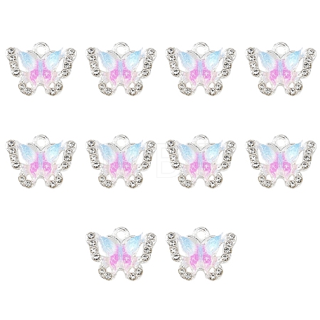 10Pcs Alloy Pendants FIND-YW0009-29C-1