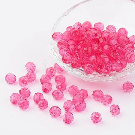 Transparent Acrylic Beads DB8mmC-14-1
