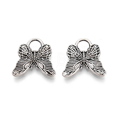 Tibetan Style Alloy Pendants TIBEP-T053-09AS-1