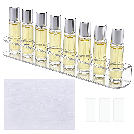 1 Set 8 Holes Plastic Storage Holders AJEW-GA0010-56-1