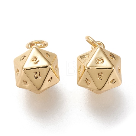 Brass Charms X-KK-F820-26G-1