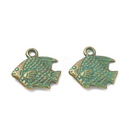Tibetan Style Alloy Pendants AL-CBA8ABC-02-1