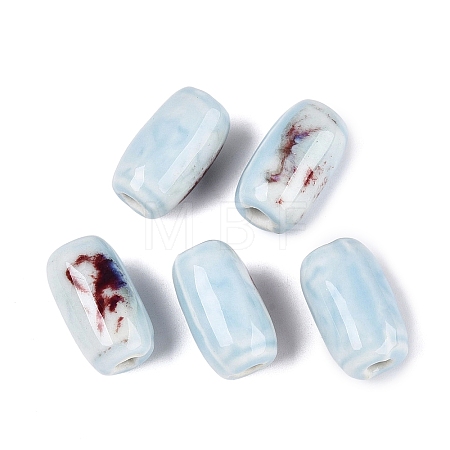 Vintage Handmade Porcelain Beads PORC-N013-12-10-1