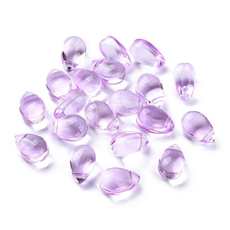 Transparent Glass Beads X-GGLA-M004-05A-04-1