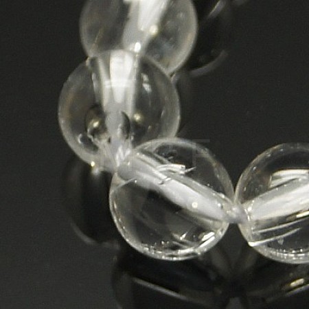 Natural Quartz Crystal Beads Strands G-C175-4mm-2-1