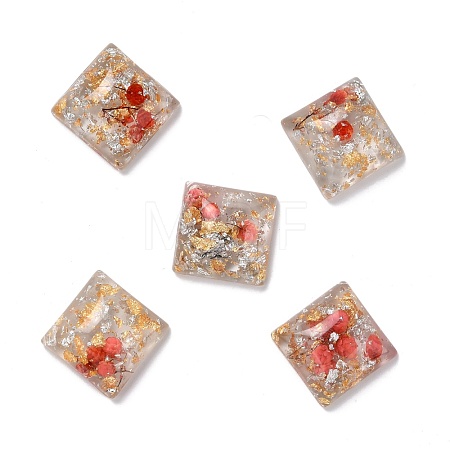 Transparent Resin Cabochons CRES-P019-02A-1