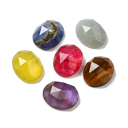 Natural Mixed Stone Cabochons G-L514-47B-1