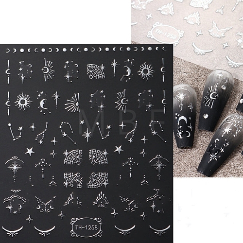 Sun Star Plastic Nail Art Stickers PW-WG839E0-03-1