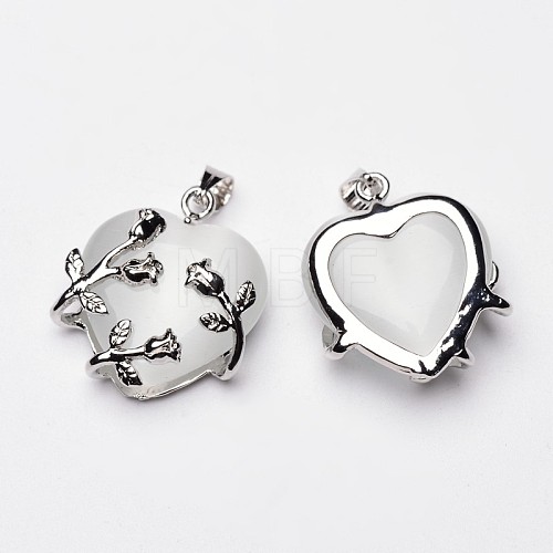 Valentine Idea for Her Gifts Cat Eye Pendants X-CE-H006-05-1