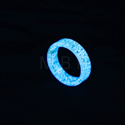 Luminous Resin Finger Rings PW-WG2E5D5-01-1