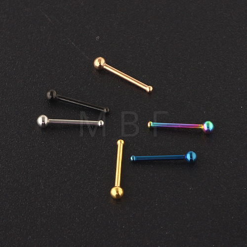 304 Stainless Steel Round Ball Nose Bone Rings WG2C4E4-03-1