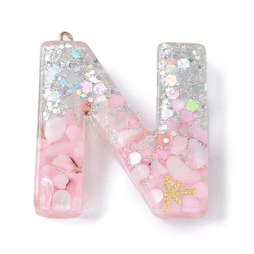 Resin Pendants RESI-B029-01P-N-1