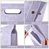 Rectangle Felt Purse Organizer Insert DIY-WH0899-816A-4