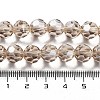 Electroplate Transparent Glass Beads Strands LS-EGLA-A035-T10mm-A22-4