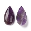 Natural Amethyst Cabochons G-P384-M02-4