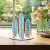 Wooden Jewelry Organizer Display Towers ODIS-SP0001-19B-7