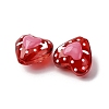 Glass Enamel Beads GLAA-Q125-01C-4