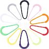 FINGERINSPIRE 60Pcs 10 Colors Plastic Replacement Pull Tab Accessories FIND-FG0001-15-1