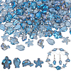 130Pcs 4 Styles Electroplate Glass Beads EGLA-NB0001-31-1
