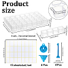 6 Sets 28 Grids Rectangle Plastic Organizer Boxes CON-GA0001-39A-2