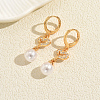 Brass Leverback Earrings HP3510-3-1