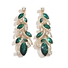 Alloy & Crystal Rhinestone Dangle Stud Earrings FS-WGBC3A8-03-2