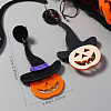 Halloween Pumpkin Alloy Dangle Stud Earrings XN8797-1-2