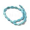 Synthetic Turquoise Dyed Beads Strands G-E594-19-2