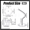 ABS Model Assembled Action Figure Display Holders AJEW-WH0596-775B-3