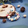 Natural Wood European Beads WOOD-PH0009-34-01B-4