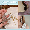 8Pcs 2 Colors Brass Chain Tassel Big Pendants KK-ME0003-55-4