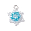 Glass Seed Beaded Pendants PALLOY-MZ00228-3