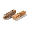 Natural Picture Jasper Pointed Pendants G-D460-01D-3