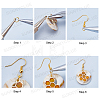 DIY Dangle Earring Making Kits DIY-SC0015-98-4