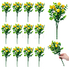 Plastic & Foam Lemon Artificial Simulation Eucalyptus AJEW-WH0709-472-1