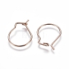 304 Stainless Steel Earring Findings LS-STAS-E484-65RG-1