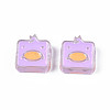 Transparent Acrylic Beads ACRC-S039-09D-2