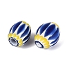 Handmade Millefiori Glass Barrel Beads LA-N002-19B-3