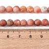 Natural Pink Aventurine Beads Strands LS-G-G716-01-6mm-5