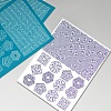 Silk Screen Printing Stencil DIY-WH0341-178-6