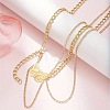 Alloy Butterfly Tassel Twisted Waist Chains for Women WGFB0CC-01-3