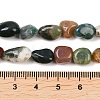Natural Indian Agate Beads Strands G-K395-B12-02-5