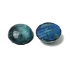 Abalone Shell/Paua Shell Cabochons SSHEL-K003-8MM-2