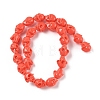 Synthetic Coral Carved Beads Strands CORA-M001-10D-2