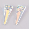 K9 Glass Rhinestone Pendants GLAA-K034-J05-A-1