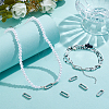 8Pcs Brass Spring Gate Rings KK-BC0015-69P-4