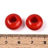 Opaque Acrylic European Large Hole Beads SACR-N019-03H-3