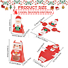 24Pcs 4 Styles Christmas Folding Gift Boxes CON-BC0007-09-2